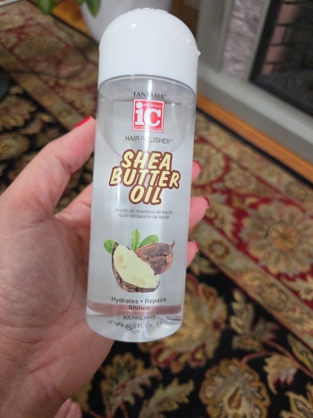 Fantasia Shea Butter Oil Hair Polisher Oil Shea Butter